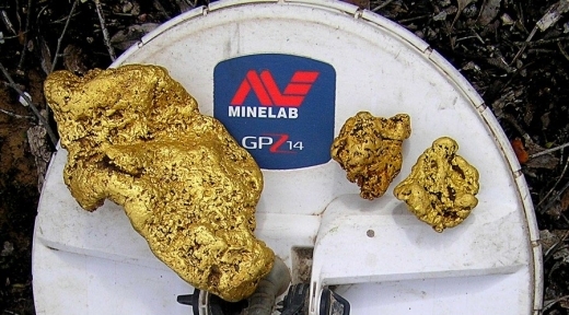 금덩이를 발견한 호주인의 보물찾기